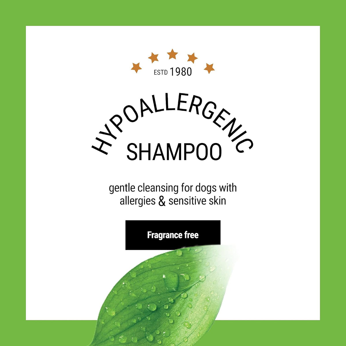 Hypoallergenic Dog Shampoo for Sensitive Skin, 1 Gallon