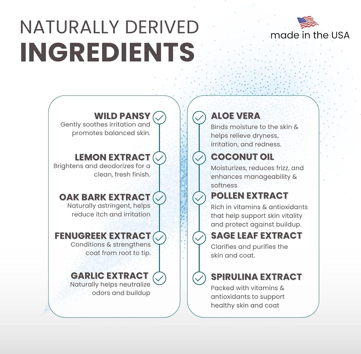 Waterless No-Rinse Dog Dry Shampoo Spray with Hydrating Essential Oils - Ph-Balanced Dry Shampoo for Dogs - Clean, Condition, Detangle & Deodorize Dry, Sensitive Skin (Lavender Coconut)
