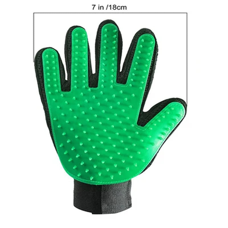 Silicone Pet Dog Cat Grooming Gloves Pet Cat Massage Glove Hair Brush Shower Comb Dog Bath Deshedding Cleaning Tool Dropshipping