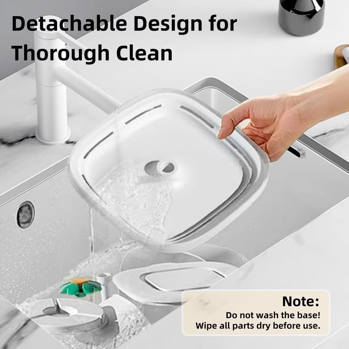 2-In-1 Automatic Cat Feeder &amp; Water Fountain Set, White, 3-L &amp; 2-L