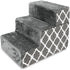 Dog Stairs & Steps - Foam Steps for Small Dogs & Cats, Non-Slip Indoor Balanced Pet Step Support, Dog Ramp, No Assembly, Foldable Stair, 3-Step