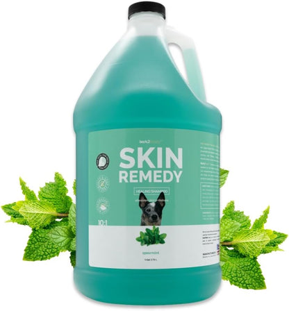 Skin Remedy Dog Shampoo, 1 Gallon - Red Algae Based CTAB, Alleviates Coat Irritations Naturally, Promotes Healing for Crusting, Scaling and Flaking, Relieves Dry Itchy Sensitive Skin