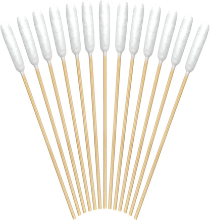 Extra Long Cotton Swabs for Dog Ear Cleaning, FSC Bamboo Sticks