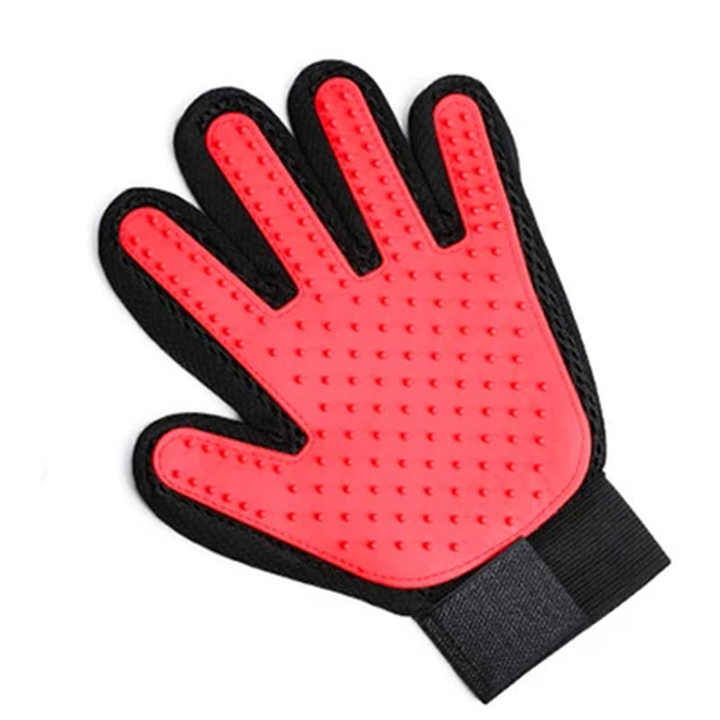 Silicone Pet Dog Cat Grooming Gloves Pet Cat Massage Glove Hair Brush Shower Comb Dog Bath Deshedding Cleaning Tool Dropshipping