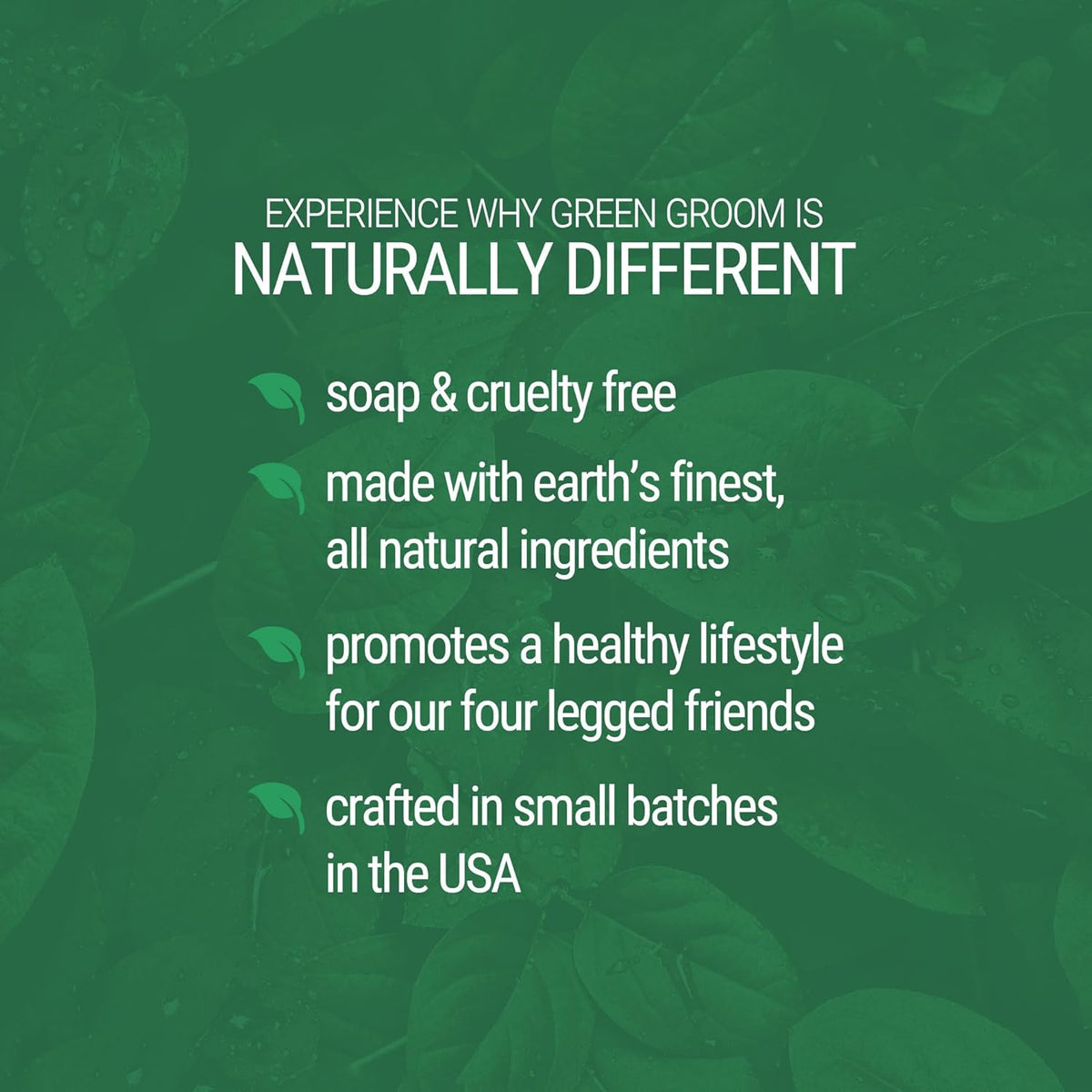 Green Groom Complete Coat Dog Conditioner, 1 Gallon, Detangler, Coconut Oil