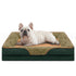 Dog Beds for Large Medium Small Dogs Orthopedic Pet Bed Sofa Supportive Egg Crate Foam Animal Couch with Removable Washable Cover Non Skid Bottom S to XL